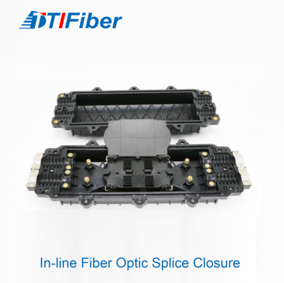 Outdoor Waterproof Inline Fiber Optic Splice Closure