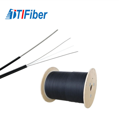 1 / 2 / 4 Core Indoor Outdoor SM GJYXCH Fiber Optic Drop Cable For FTTH