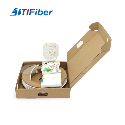 Indoor Outdoor FTTH Single Mode Fiber Optic Patchcord With OTO Terminal Box