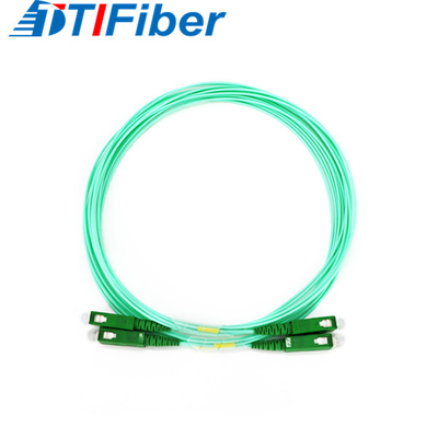 SC/APC - SC/APC 1.6mm SM SX G657A Aqua Fiber Optic Patchcord 1.5m 3.5m