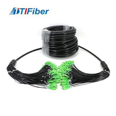 Singlemode 144 Core Fiber Optical Patchcord Outdoor SC / APC-SC / APC