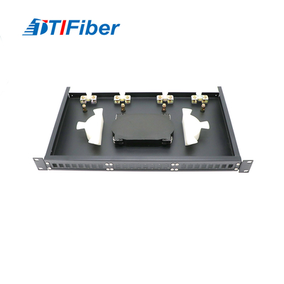 IU 24 Core SC/FC Fiber Optic Terminal Box Fixed Type Fiber Optic Patch Panel