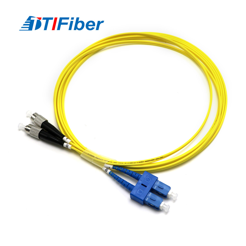 FC/UPC -SC/UPC Fiber Optic Patchcord SM Singlemode Simplex Duplex LSZH Fiber Optic Jumper