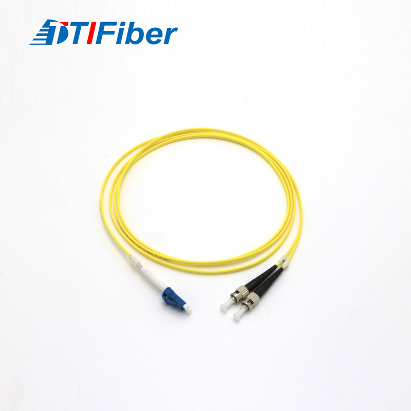 LC/UPC-ST/UPC Singlemode SX DX G652D LSZH Fiber Optic Patch Cord 0.9mm / 3.0mm