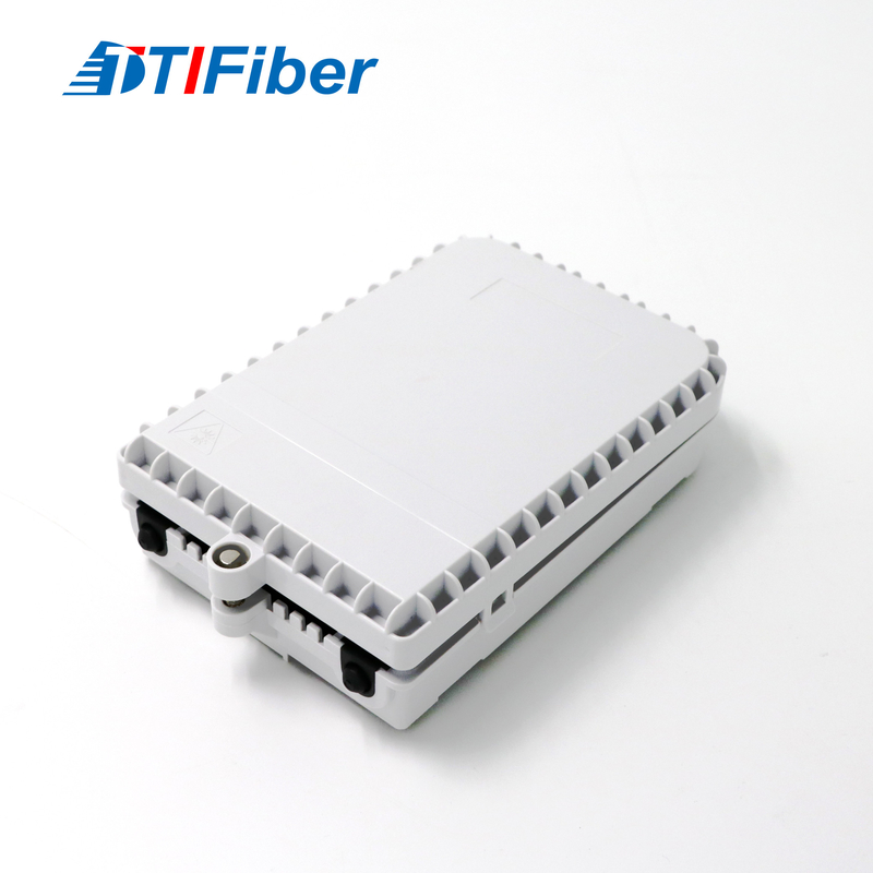 Fiber Optic Splitter Box 8 Port White ABS Or PC Material