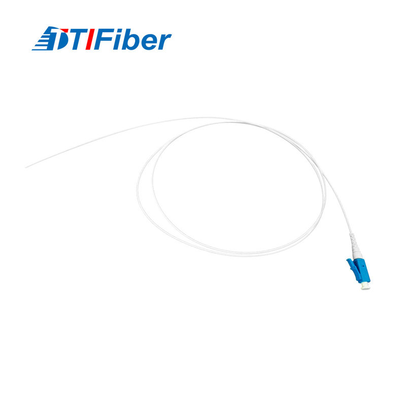 Transparent Fiber Optic Pigtail Lc Sc St Fc Pc Upc Apc Simplex Singlemode Sm 0.9mm