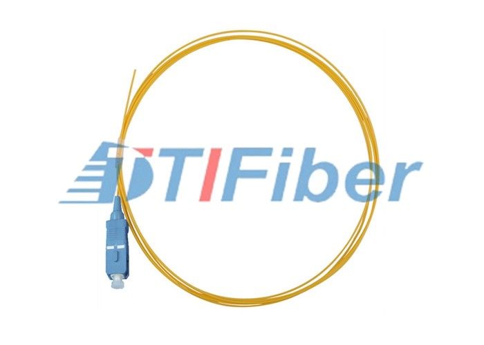 Singlemode Simplex SC Fiber Optic Pigtail /  Optical Fiber Pigtail