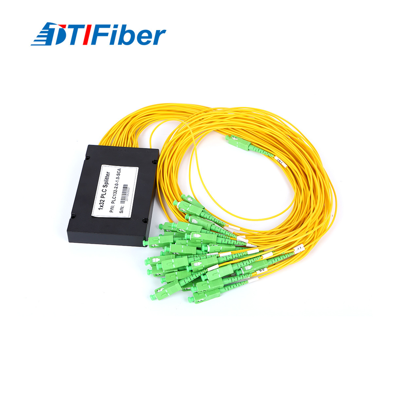 Communication Equipment Plc Fiber Optic Splitters 1x2 1x4 1x8 1x16 1x32 1x64