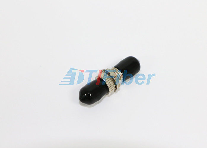 ST / UPC Single Mode Fiber Optic Adapter Simplex Round Type Fiber Optical Adapter
