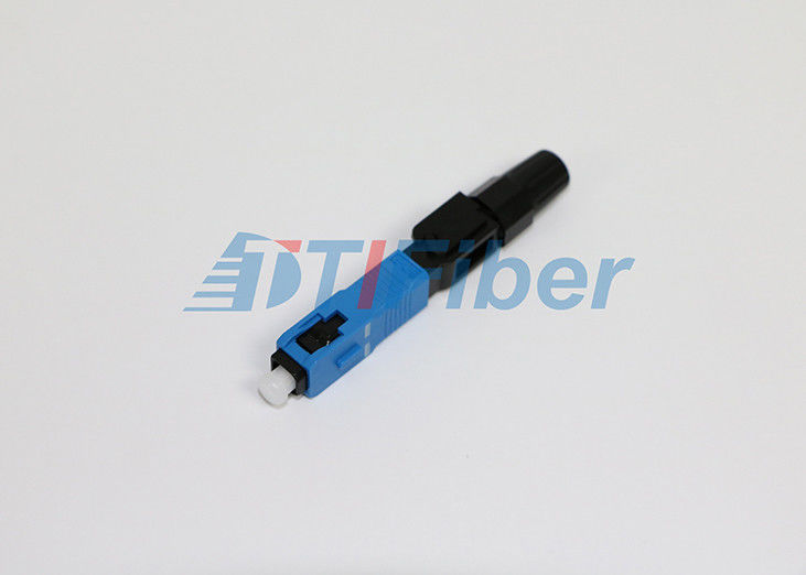 SC / UPC Field Assembly Fiber Optic Connector Optical Cable Connector Singlemode