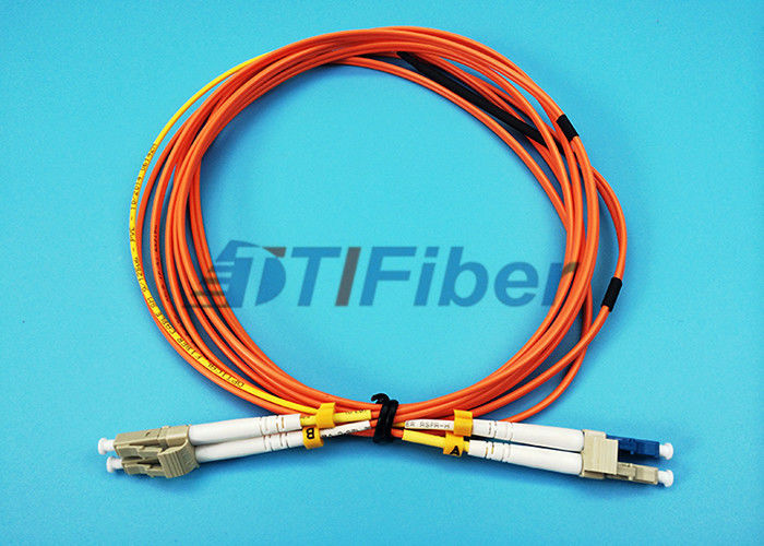 SM LC to MM LC Fiber Optic Patch Cord Mode Conditioning Fiber Patch Cable - 1 Meter