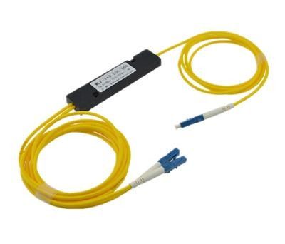 Yellow Fiber Optical Splitter Sc Apc 1x64 Loss For Communication Systerm