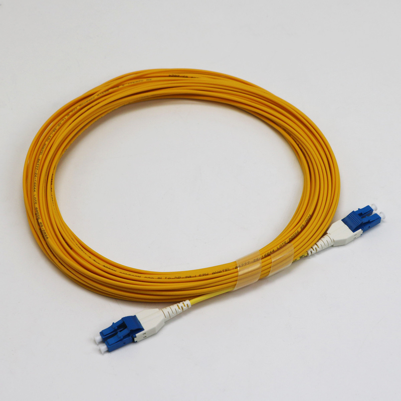 Uniboot LC Fiber Jumper 1M LC UPC To LC UPC Singlemode G657.A1 BendInsensitive 2mm LSZH Low Loss 0.15dB Fiber Patch Cord