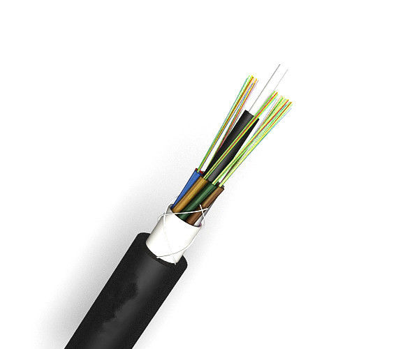 Outdoor LAN Communication Fibre Optic Lead , Fiber Optic Network Cable GYFTY