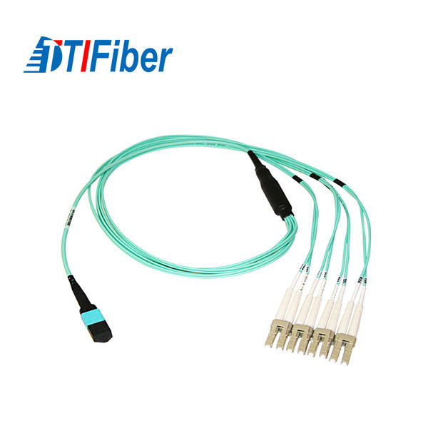 1-24 Fiber MPO/MTP Fiber Optic Patch Cord 10G 50/125µM OM3 Various Lengths
