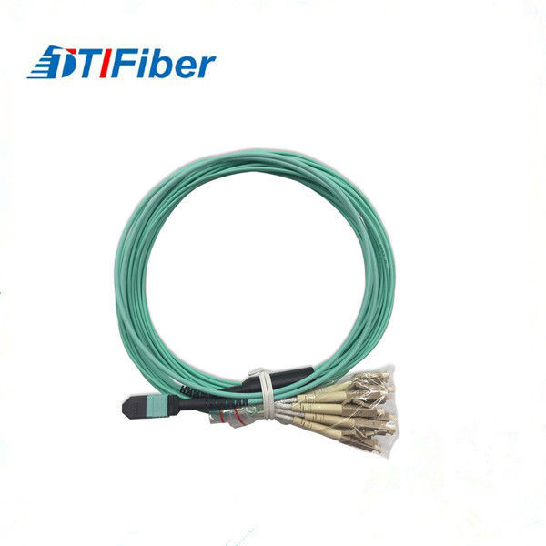Multimode Fiber Optic Patch Cord 4G/5G MPO - LC OM3 Upc/Apc Ferrule End - Face