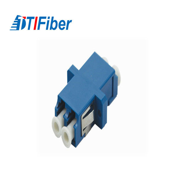Plastic Fiber Optic Adapter Singlemode LC/UPC To LC/UPC Duplex Low Insertion Loss