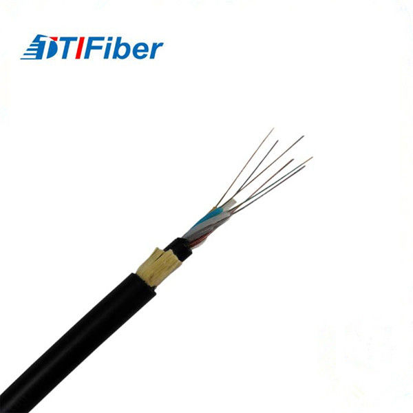 ADSS 12 Core Aerial Fiber Optic Cable All Dielectric Self Support Double Sheath