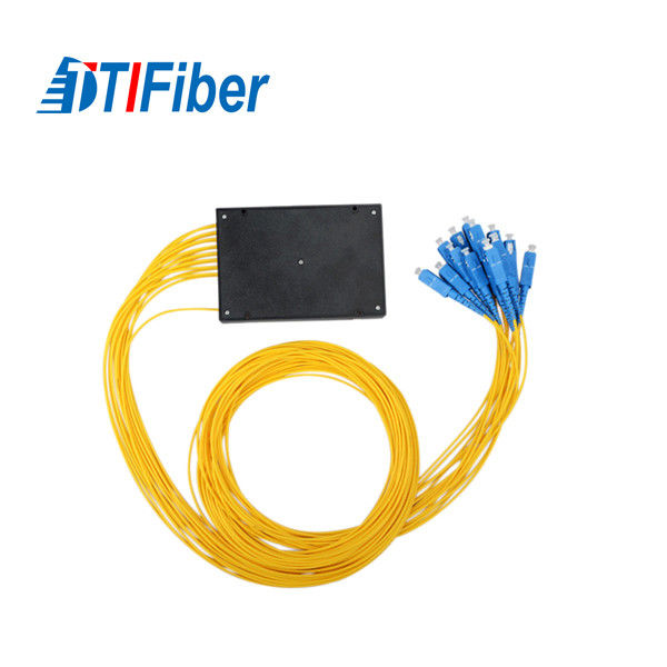 FTTX System Fiber Optic Audio Cable Splitter SC/UPC 1x32 Mini PLC Coupler
