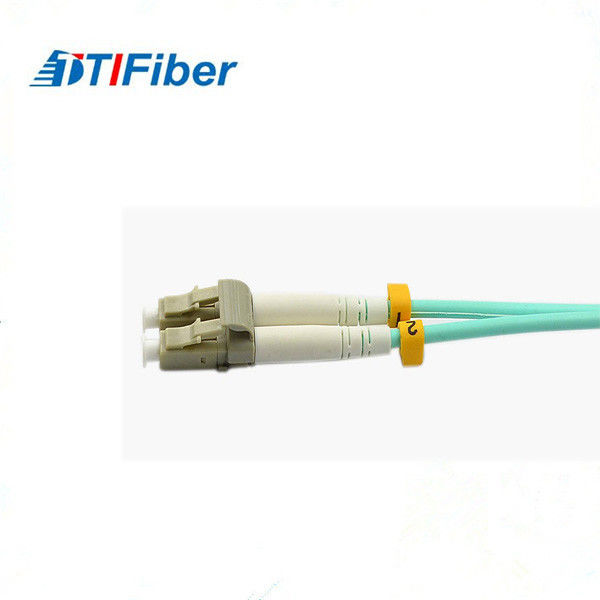 2.0MM Diameter OM3 Fiber Optic Patch Cord Connector Types Lc/Upc To Lc/Upc