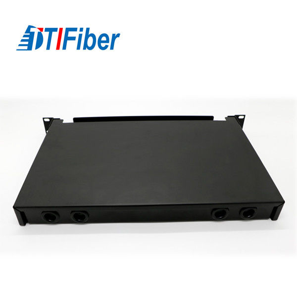 Slidable Fiber Optic Termination Box Customized 6-48 Cores Rack Mounted Cassette