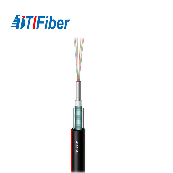 G652D Fiber Optic Network Cable Singlemode Central Loose Tube Armored GYXTW