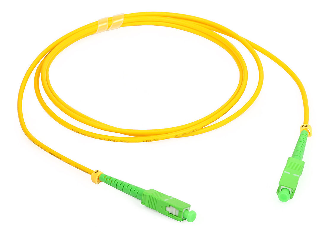 CATV Network SC / APC Fiber Optical Patch Cord with G657A Fiber
