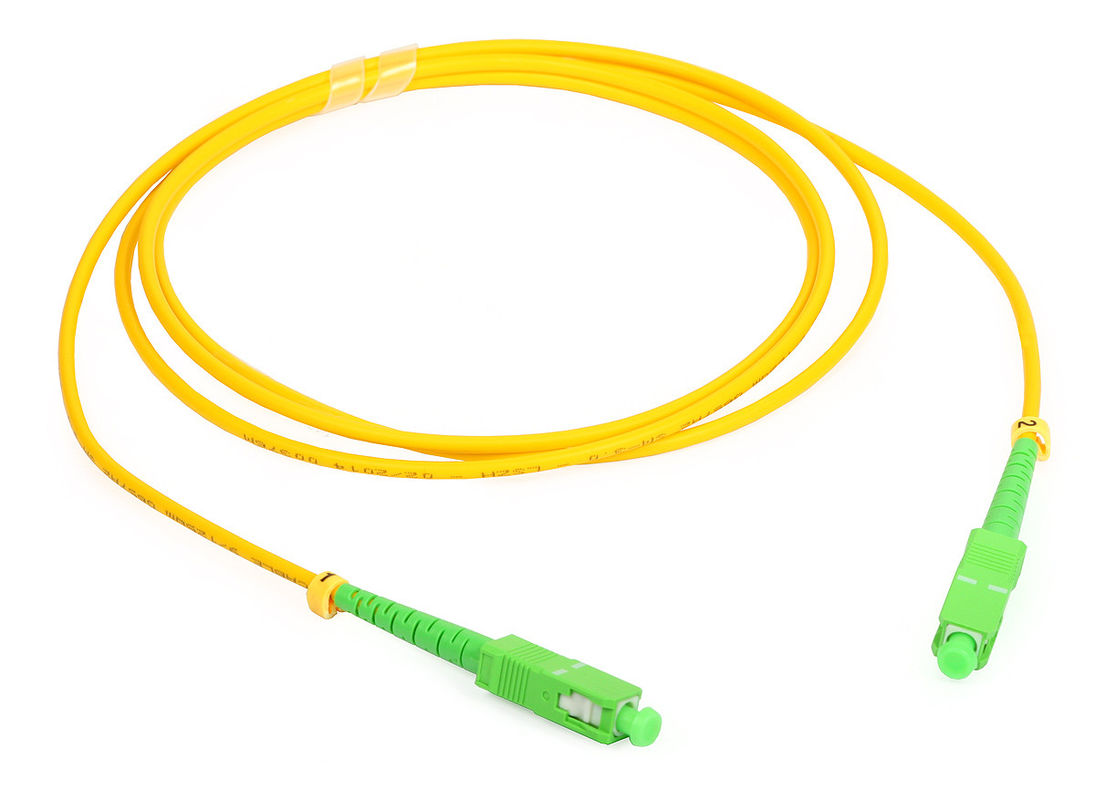 CATV Network SC / APC Fiber Optical Patch Cord With G657A Fiber