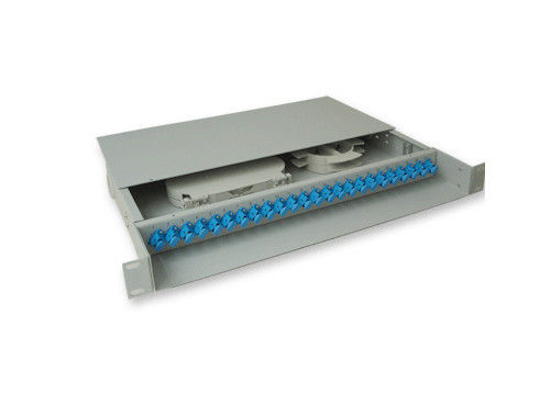 Dummy drawer Rack mounted Fixed Fiber Optic Terminal Box for FTTH Solution