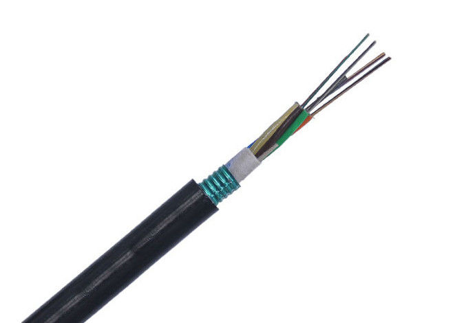 Multimode GYTS Outdoor Optic Cable for Direct Buried , Duct , Aerial