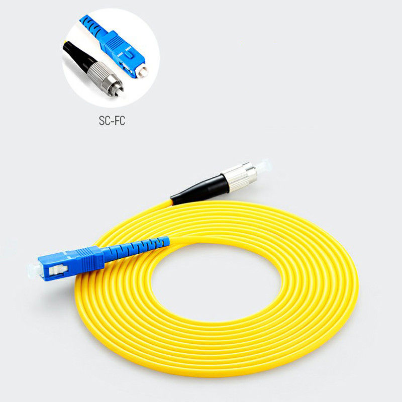 ODM Duplex Fiber Optic Patch Cord Multimode For FTTH Communication Rooms
