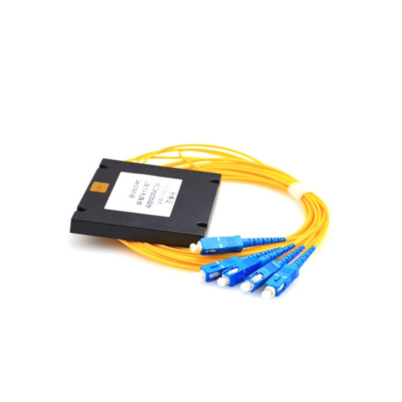 FTTH Equipment PLC Fiber Optic Splitter 1x2 1x4 1x8 1x16