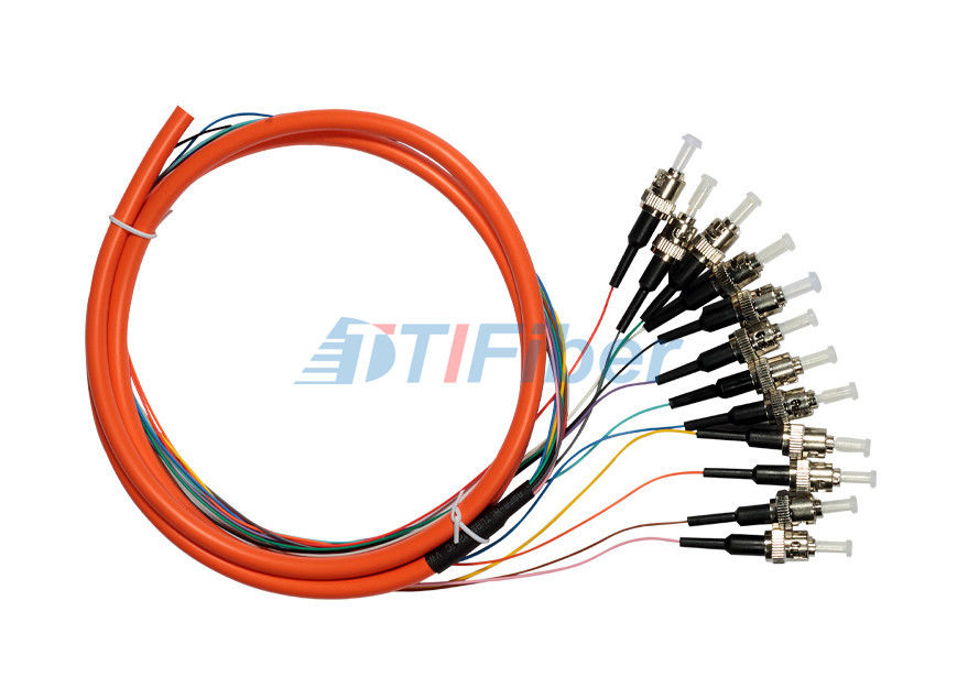 Fiber Optic Pigtail Multimode ST UPC for Fiber Patch Panel and Fiber Adapter