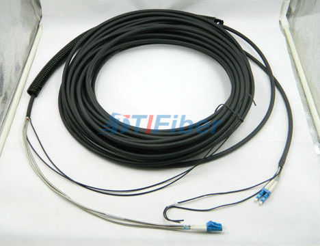 DLC PC Fiber Optic Patch Cord , Outdoor Protected Branch Cable