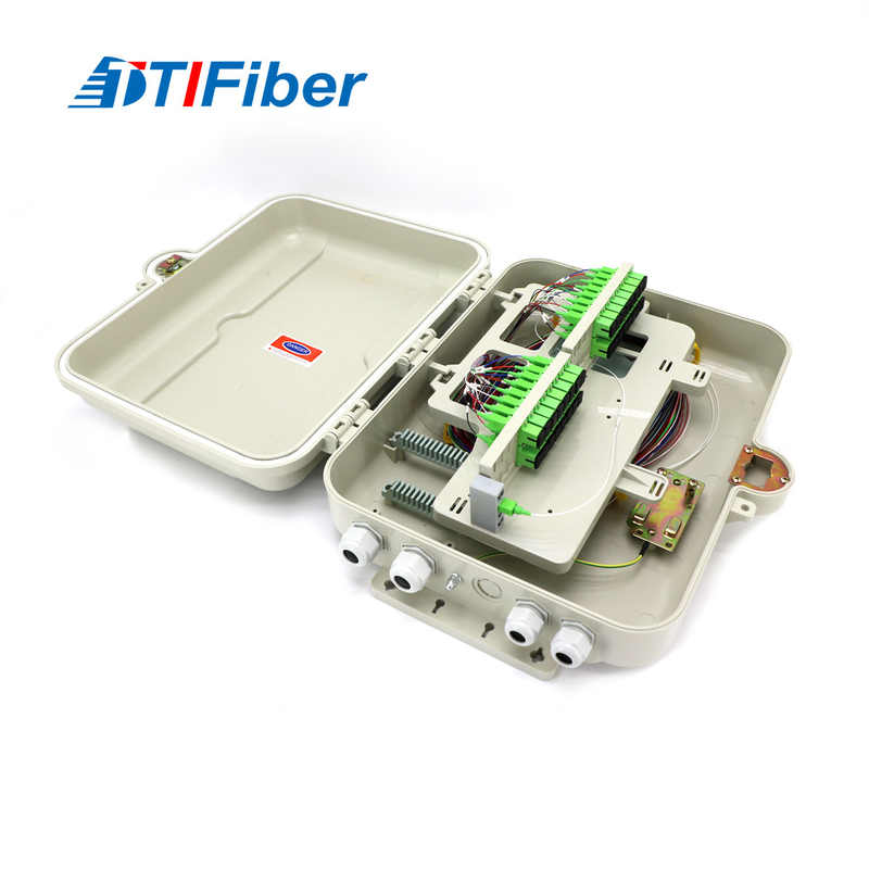 32 Cores ABS Fiber Distribution Box For FTTH Network
