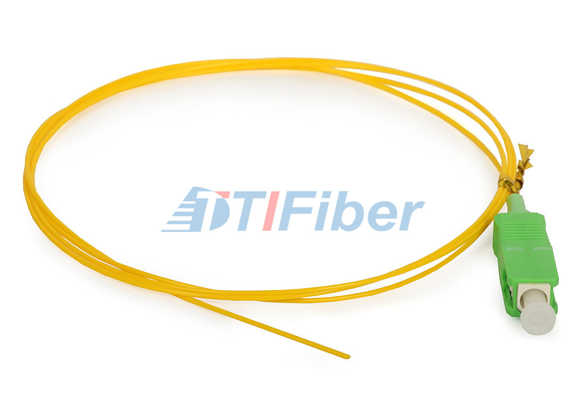 OS2 Monomode Fiber Optic Pigtail High Return Loss and Low Insertion Loss