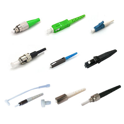 SC APC / UPC / PC metal Fiber Optic Ferrule connector Equipment